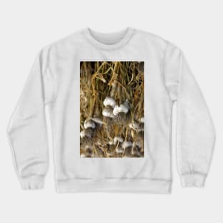 Hanging Garlic (vert) Crewneck Sweatshirt